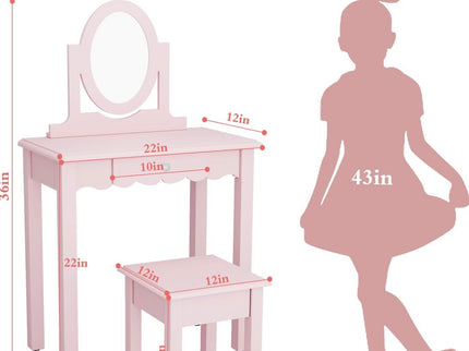 Kids Vanity & Stool