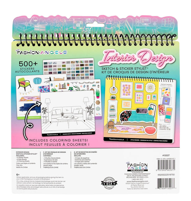 Interior Design Sketch & Sticker Stylist