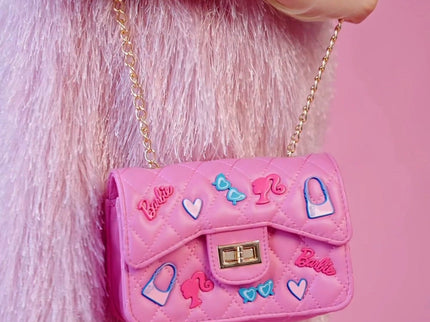Barbie™ Classic Quilted Kids Handbag with Charms