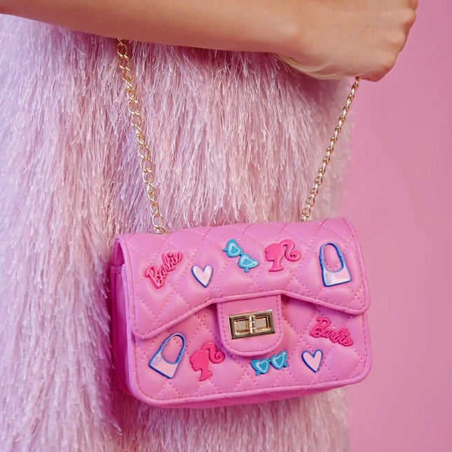 Barbie™ Classic Quilted Kids Handbag with Charms