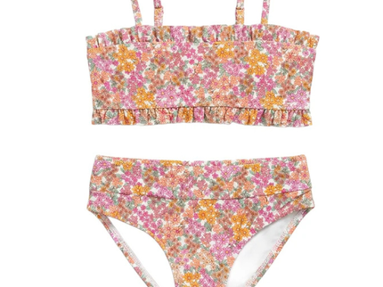 Ruffle Floral Bikini