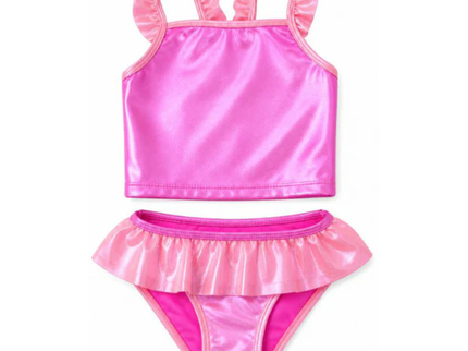 Metallic Tankini Two Piece