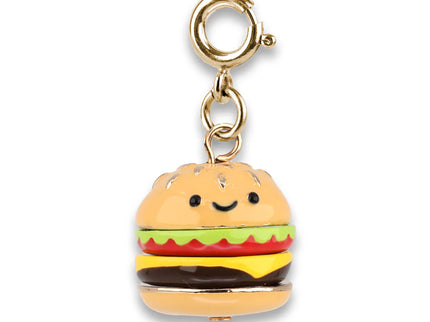 Gold Cheeseburger Charm