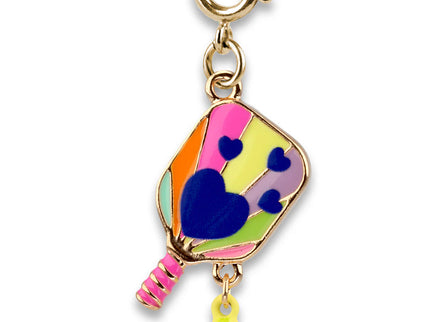 Gold Pickleball Charm