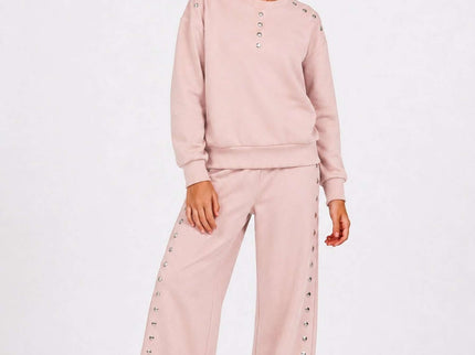 Powder Pink Girls Tracksuit