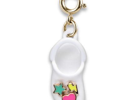 Gold Rubber Clog Charm