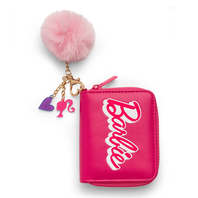 Barbie™ Script Kids Zip Wallet with Pom Charm