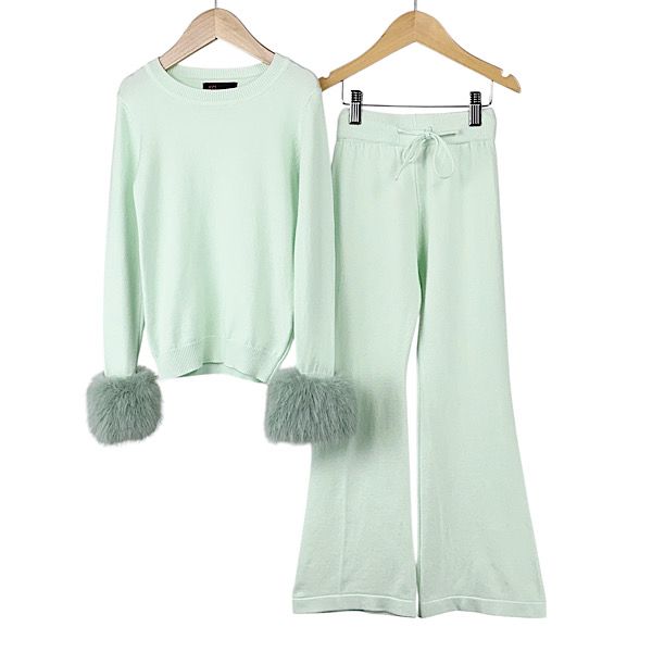 Mint Luxe Fluff Set