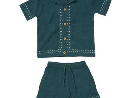Boys Knit Short Set