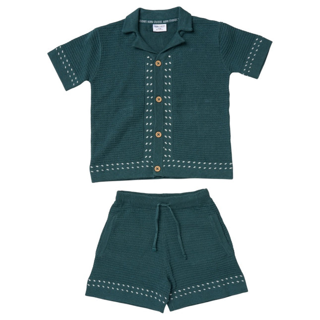 Boys Knit Short Set