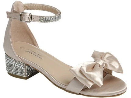 Champagne Bow Heel
