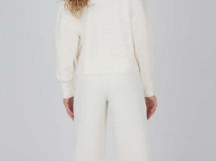 Girls Scuba Leopard Set Bone