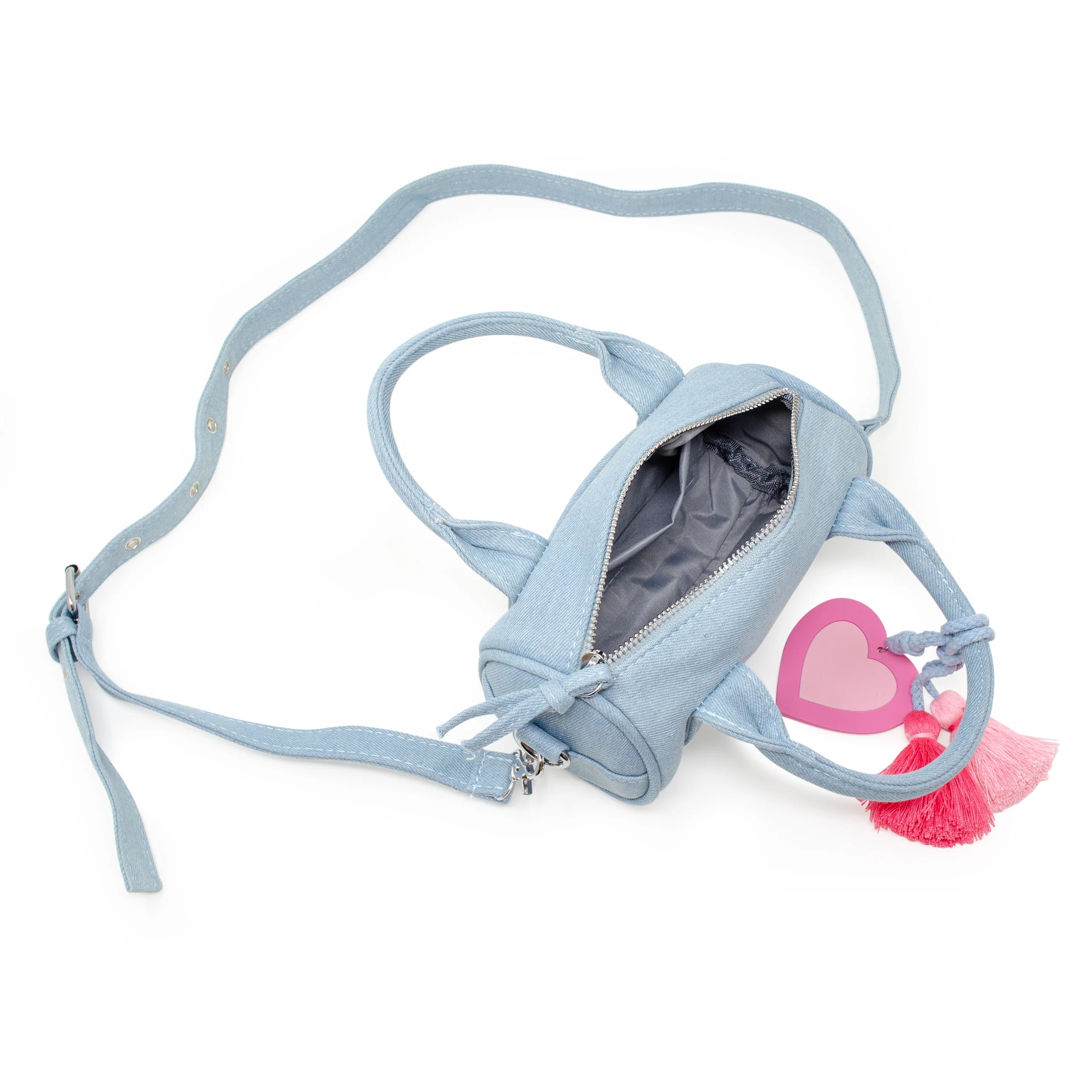 Mini Duffle Crossbody Bag