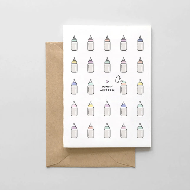 Pumpin' Ain't Easy Greeting Card