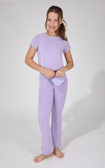 Dream Lounge Set Purple with Mini Bag