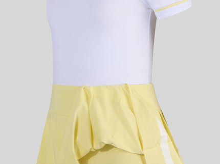 Yellow & White Tennis Girl Set
