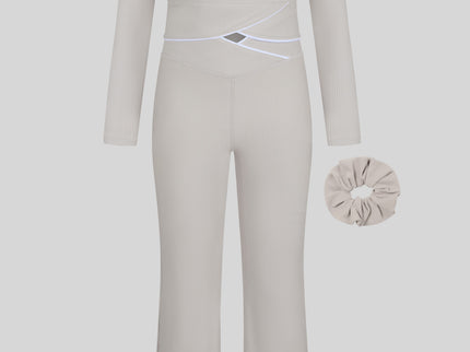The Crossover Ribbed Set