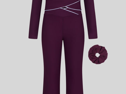The Crossover Ribbed Set