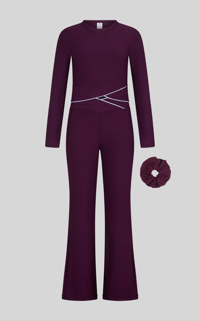 The Crossover Ribbed Set