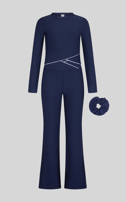 The Crossover Ribbed Set