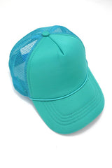 Trucker Hat | Big Kids/Adults Teal