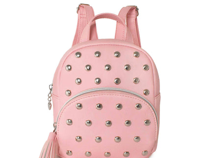Studded Holographic Micro Mini Backpack