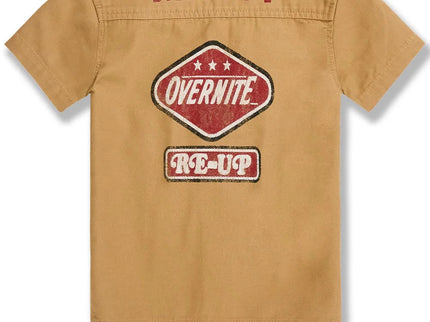 Boys Mechanics Top Brown