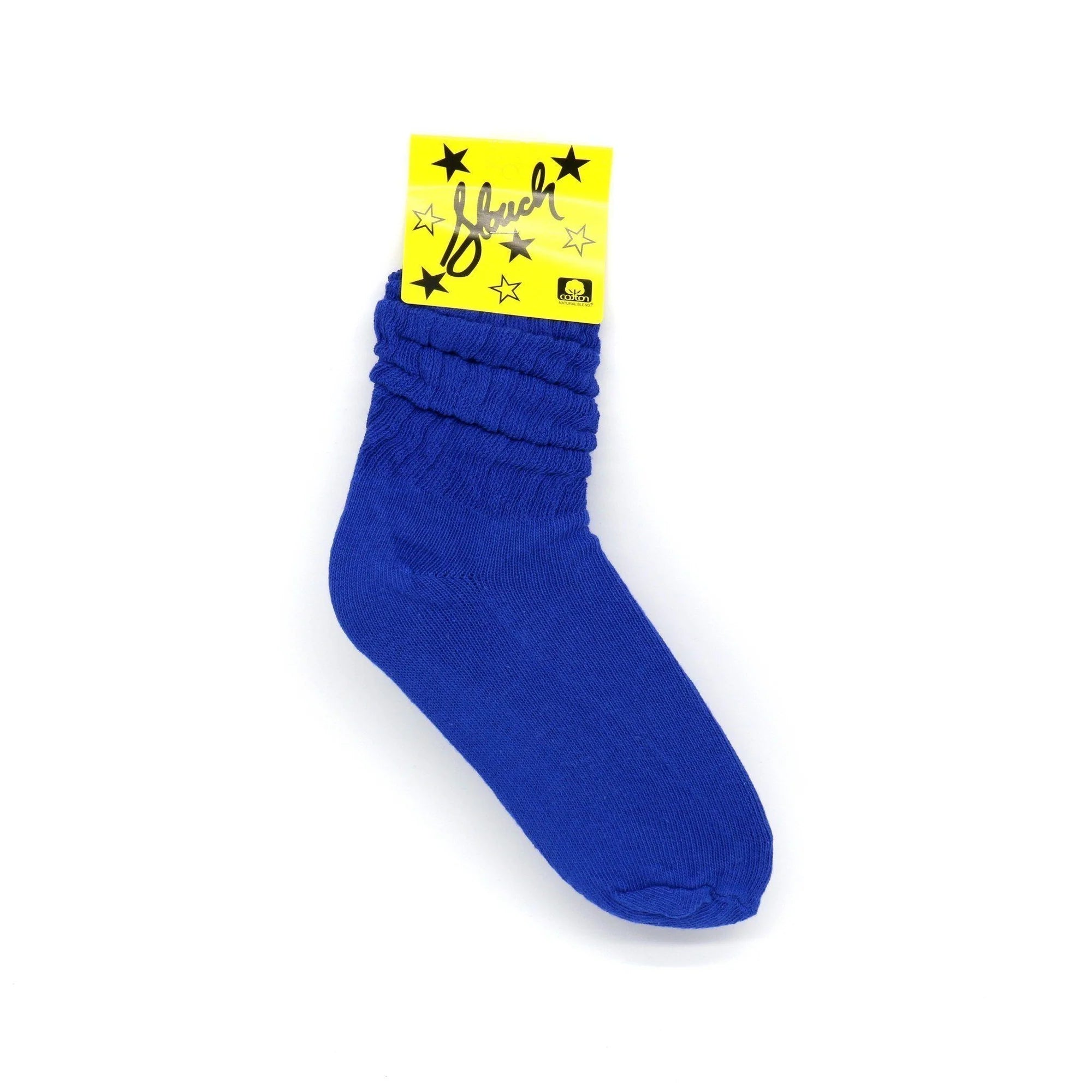 Blue Slouch Socks