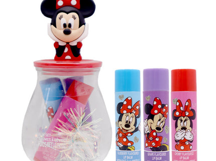 Minnie Lip Balm Set in Reusable Jar (3pc)