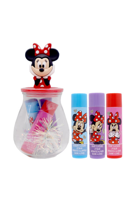 Minnie Lip Balm Set in Reusable Jar (3pc)