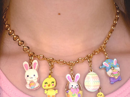 Gold Chain Choker Necklace