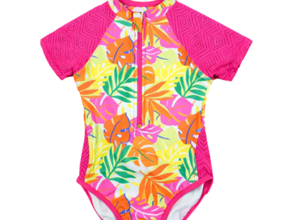 Island Bloom Rash Guard Swim