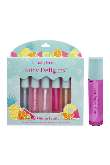 Juicy Delights 5pc Lip Oil Set