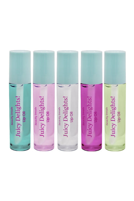 Juicy Delights 5pc Lip Oil Set