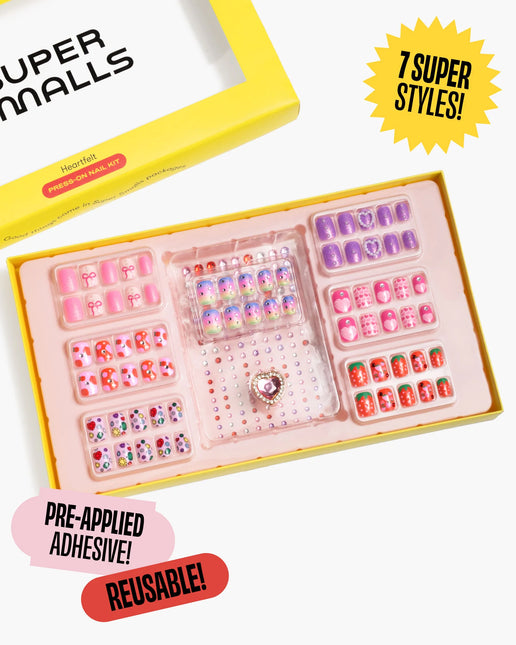 Days of the Week Press On Nails - Heartfelt