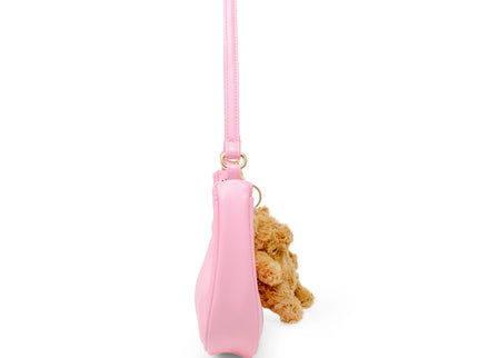 Pink Teddy Charm Shoulder Bag