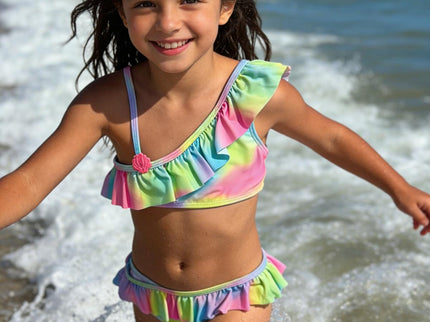 Girls Tie Dye 2Pc Swim