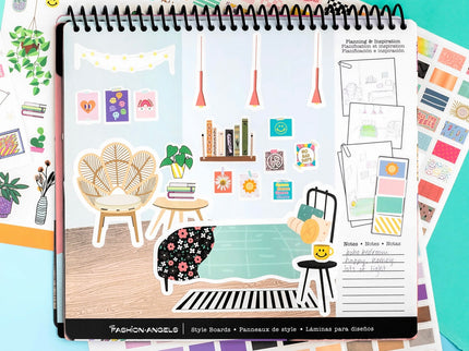 Interior Design Sketch & Sticker Stylist