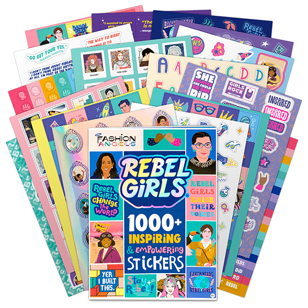 Rebel Girl Sticker Book