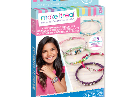 Rainbow Bling Bracelets