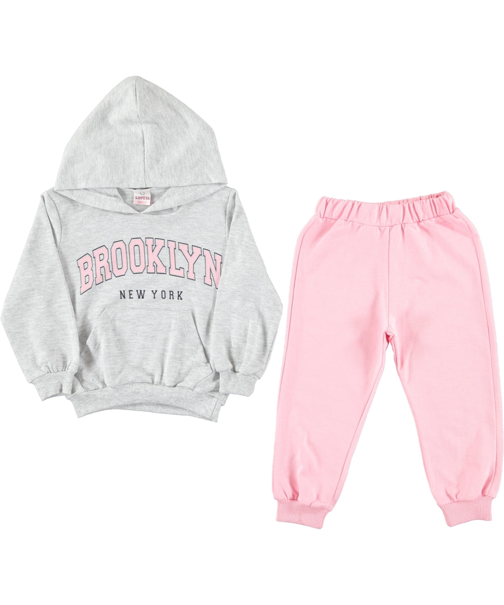 Brooklyn NY Tracksuit Pink