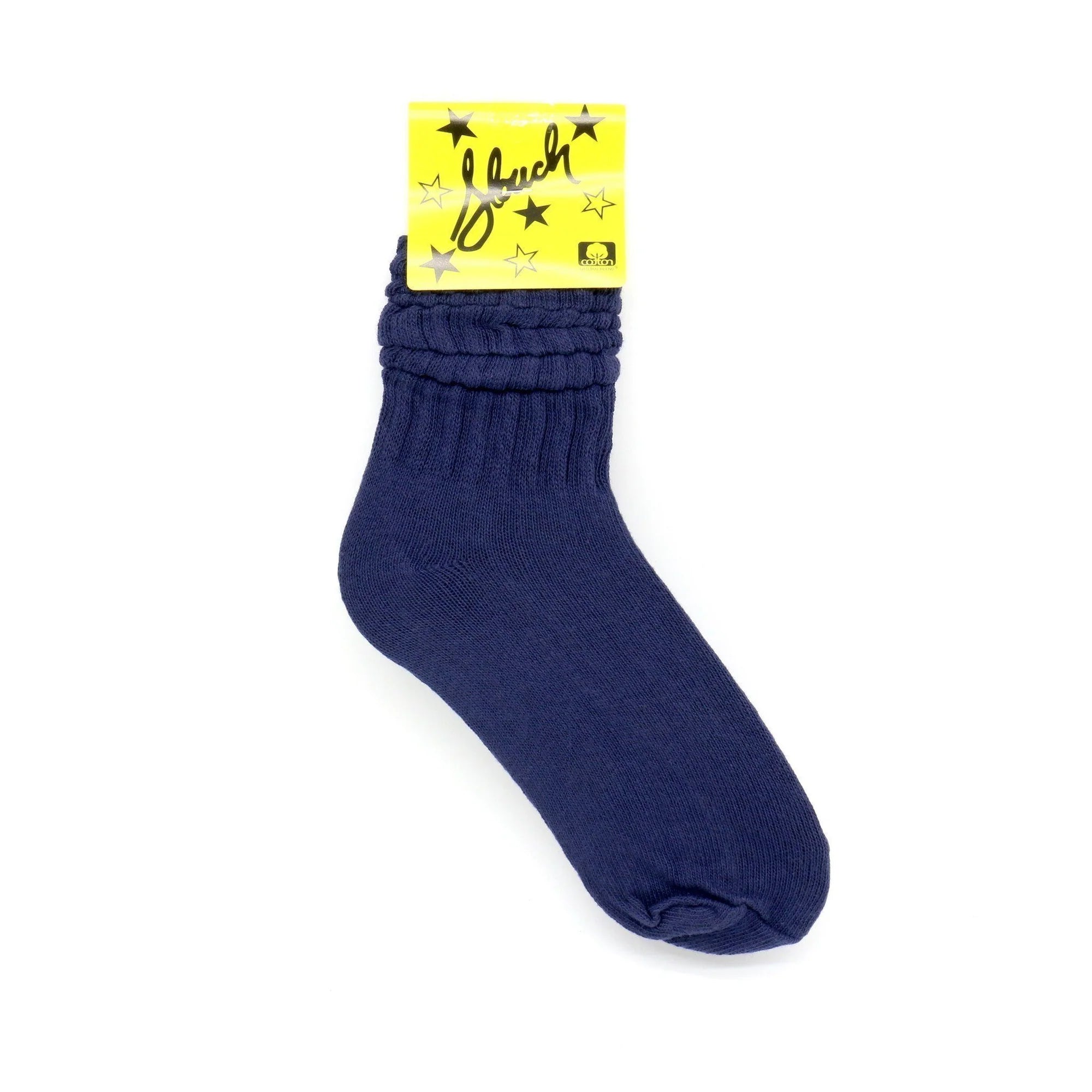 Navy Slouch Socks