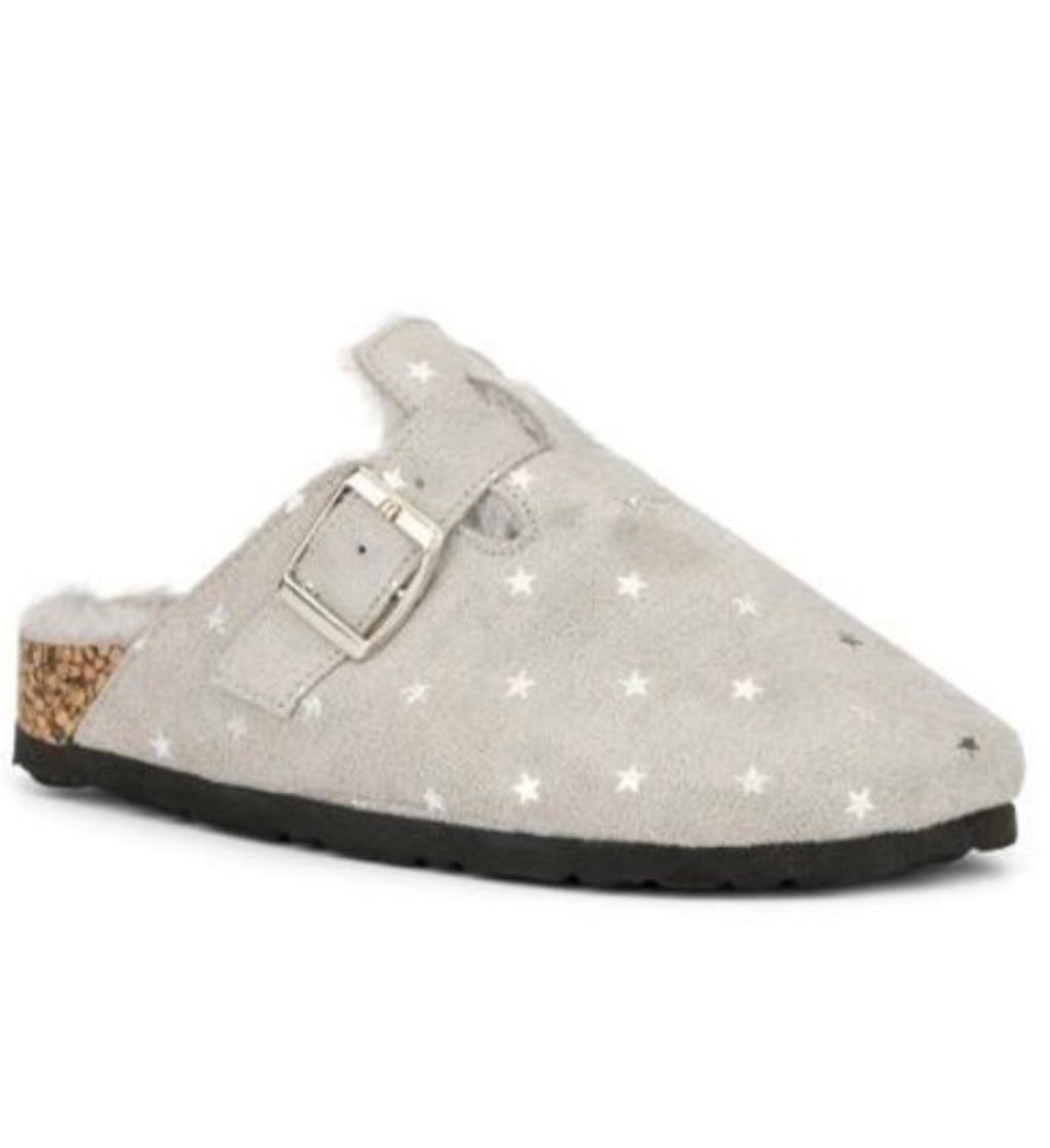 Star Dreamer Buckled Clogs