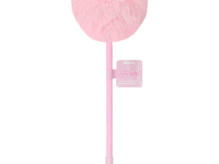 Pink Furry Heart Pen