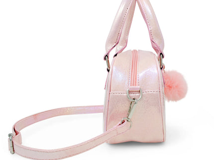 Game Day Glam Clear Crossbody Bag Pink
