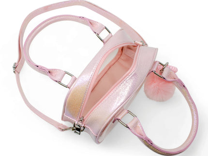 Game Day Glam Clear Crossbody Bag Pink