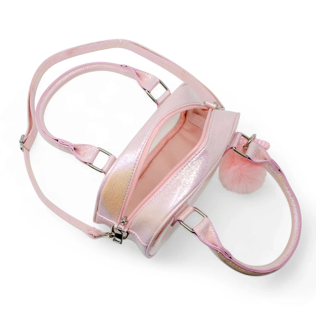Game Day Glam Clear Crossbody Bag Pink