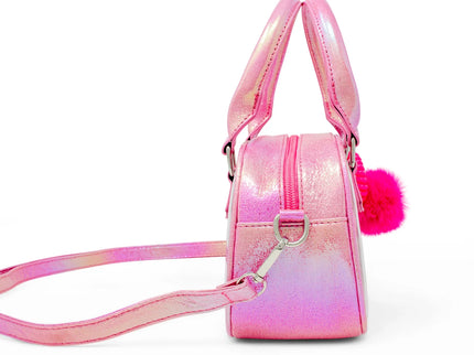 Game Day Glam Clear Crossbody Bag Hot Pink