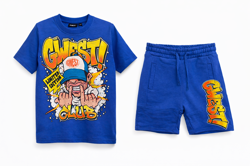 GWEST Club Graphic Short Set