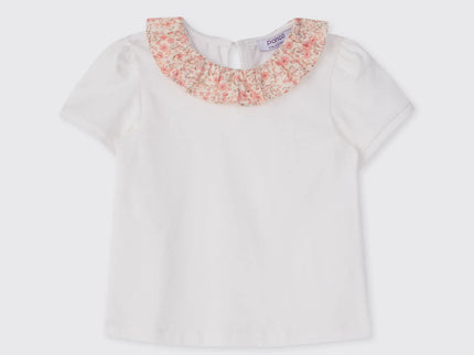 Floral Collar Top